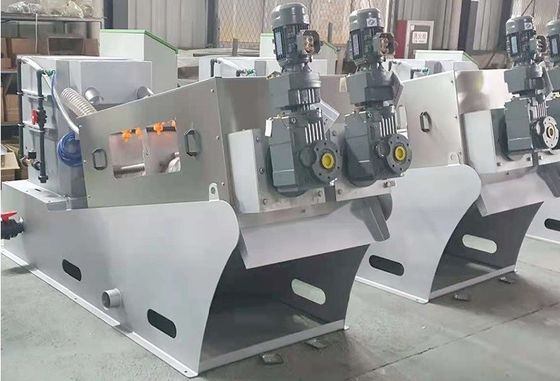 Mesin Dewatering Press Spiral Otomatis Stainless Steel