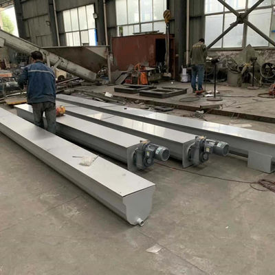 Baja Karbon U Berbentuk Sludge Screw Conveyor Dengan Poros