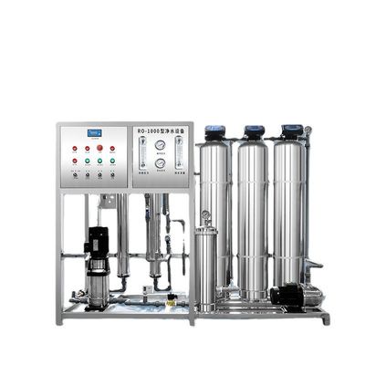 1T / H RO Reverse Osmosis Level5 Peralatan Pengolahan Air Deionisasi Industri