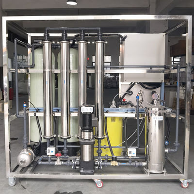 1T / H RO Reverse Osmosis Level5 Peralatan Pengolahan Air Deionisasi Industri