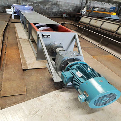 Mesin Pengumpan Sludge Screw Conveyor Industri Shaftless SS304 U Groove