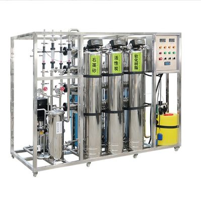 Peralatan Pengolahan Air Reverse Osmosis Air Murni Terintegrasi Otomatis 2t / H