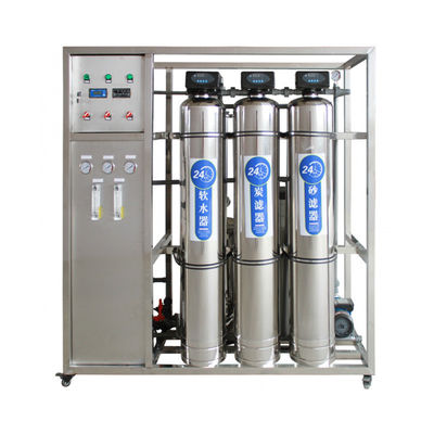 Peralatan Pengolahan Air Reverse Osmosis Air Murni Terintegrasi Otomatis 2t / H