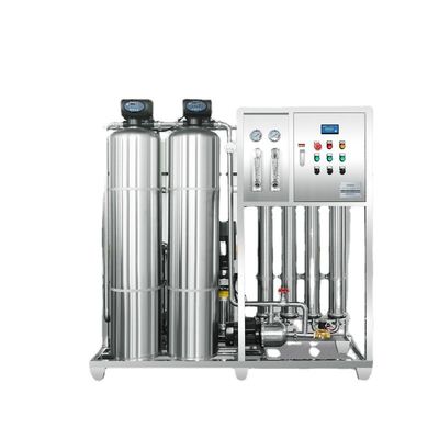 Peralatan Pengolahan Air Reverse Osmosis Air Murni Terintegrasi Otomatis 2t / H