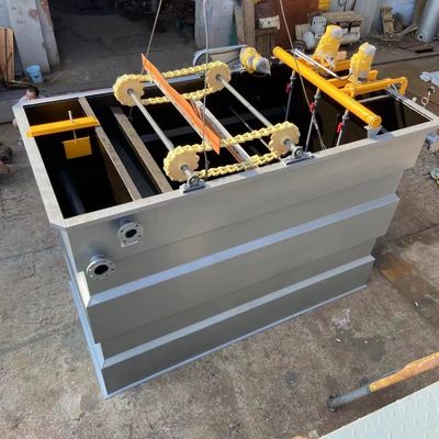 Stainless Steel Aliran Horizontal DAF Dissolved Air Flotation Machine Terintegrasi 50m3 / H