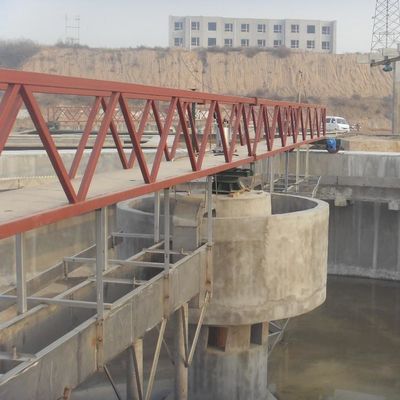 304 Stainless Steel Suspended Center Drive Mud Scraper Mesin Pengolahan Limbah