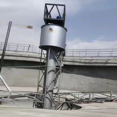 304 Stainless Steel Suspended Center Drive Mud Scraper Mesin Pengolahan Limbah