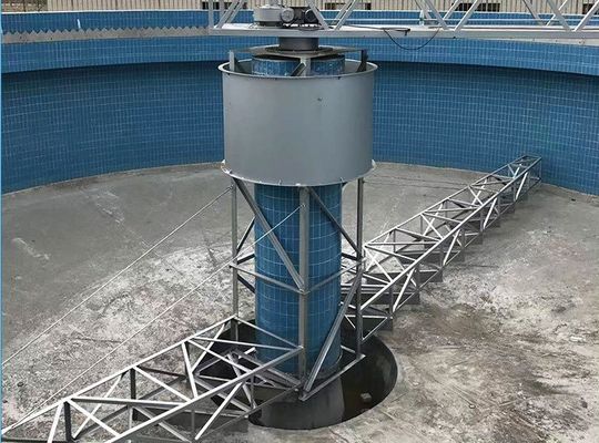 304 Stainless Steel Suspended Center Drive Mud Scraper Mesin Pengolahan Limbah