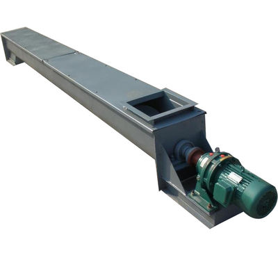 Baja Karbon Stainless Steel Poros Sekrup Conveyor U Jenis Lumpur Batu Bubuk Kurang Kering