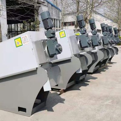 15m3 / H spiral mesin dewatering lumpur pabrik makanan peralatan dewatering lumpur