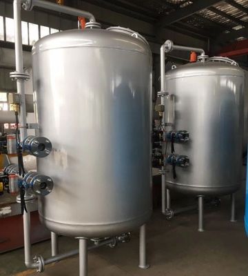 5m³ / H Baja Karbon Filter Pasir Mangan Air Bawah Tanah Penghapusan Mangan Besi