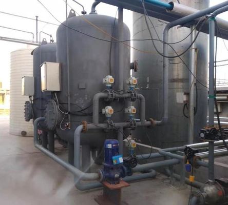 5m³ / H Baja Karbon Filter Pasir Mangan Air Bawah Tanah Penghapusan Mangan Besi