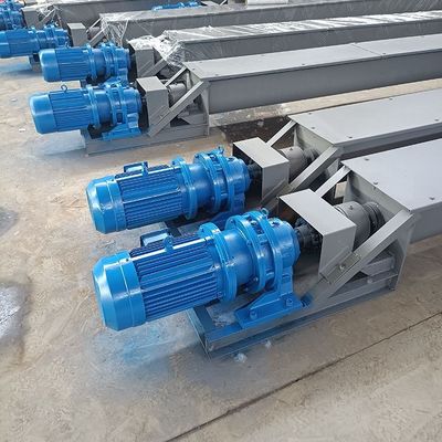3m3 / jam U jenis baja karbon shaftless screw conveyor feed poros lumpur konveyor spiral