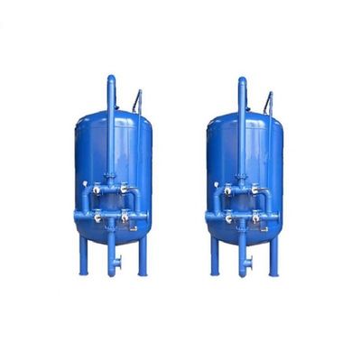 30m3 / H Carbon Steel Filter Karbon Aktif Sungai Air Tanah Dangkal Pasir Multimedia Filter