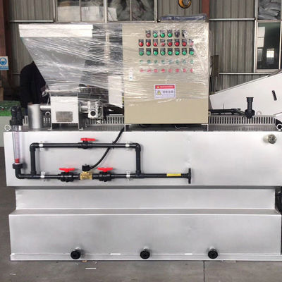 Sistem Dosis Otomatis Terintegrasi Stainless Steel Pengolahan Air Limbah Industri