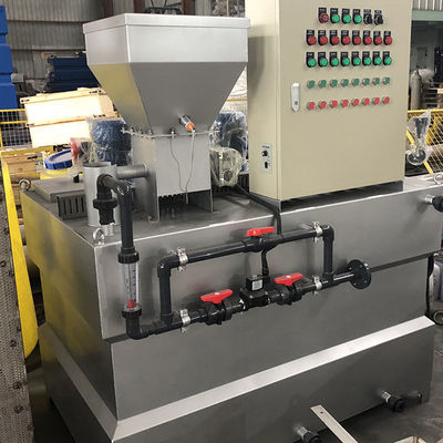Sistem Dosis Otomatis Terintegrasi Stainless Steel Pengolahan Air Limbah Industri