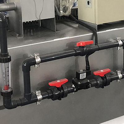 Sistem Dosis Otomatis Terintegrasi Stainless Steel Pengolahan Air Limbah Industri