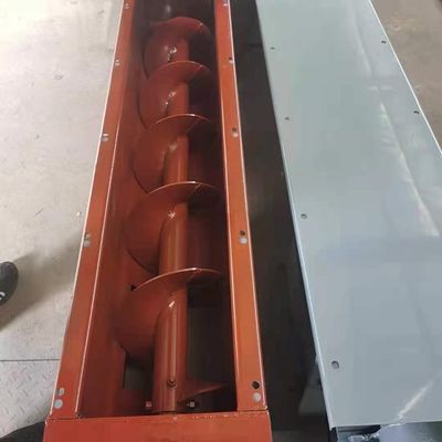 Carbon Steel Sludge Screw Conveyor Dry Powder Industrial Spiral Conveying