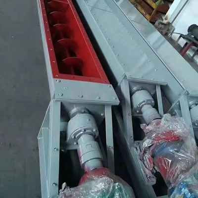 Carbon Steel Sludge Screw Conveyor Dry Powder Industrial Spiral Conveying