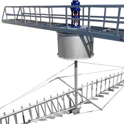 Stainless steel ditangguhkan drive pusat pengikis lumpur pabrik pengolahan limbah kota