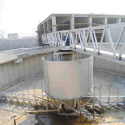 Stainless steel ditangguhkan drive pusat pengikis lumpur pabrik pengolahan limbah kota