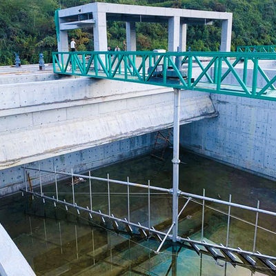 Stainless steel ditangguhkan drive pusat pengikis lumpur pabrik pengolahan limbah kota