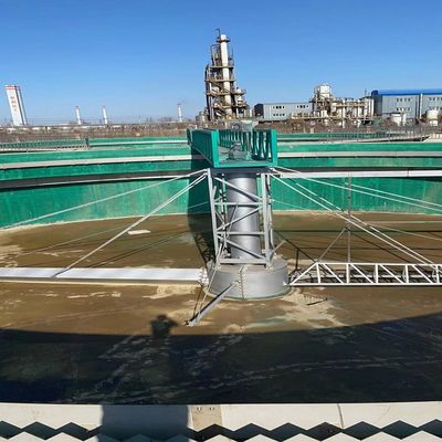 Tangki Sedimentasi Sludge Scraper Pengikis Setengah Jembatan Stainless Steel