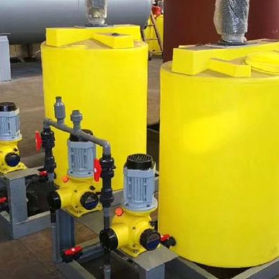 Sistem Dosis Klorida Inhibitor Skala Otomatis Pengolahan Limbah Industri Kimia