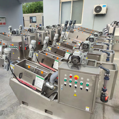 Mesin Pengeringan Lumpur Kotoran Babi Dan Ayam Press Terintegrasi