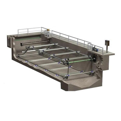 Pengikis Lumpur Rantai Non Logam di Tangki Sedimentasi Lumpur