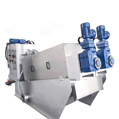 Spiral Petrochemical Oily Sludge Dewatering Machine Untuk Pabrik Makanan