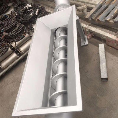 U Type Screw Conveyor Untuk Sludge Cinder Cinder Ore Grain