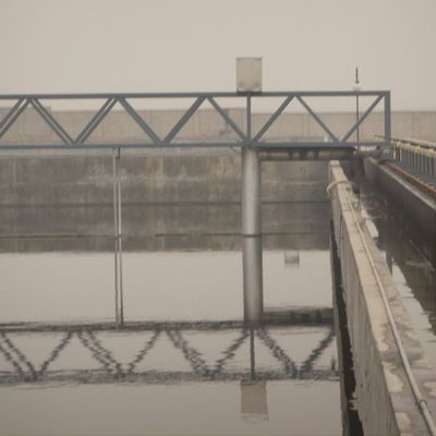 Stainless Steel Bepergian Lumpur Scraper Horizontal Untuk Pengolahan Limbah