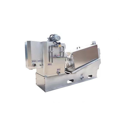 Mesin Pengeringan Lumpur Jenis Sekrup Otomatis Penuh Pemisahan Cairan Padat