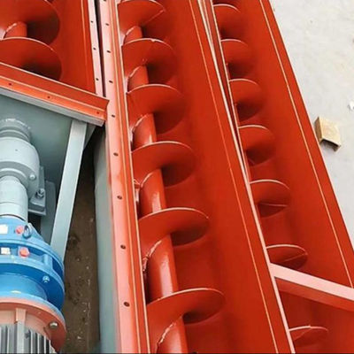 304 Stainless Steel Sludge Screw Conveyor Berbentuk U