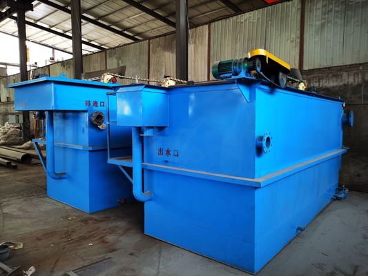 10m3 Aliran Horisontal Penghapusan Flotasi Udara Terlarut Dari Flok Tersuspensi