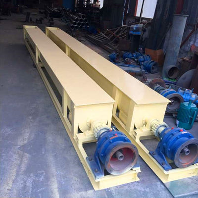 Konveyor Sekrup Tanpa Poros Tahan Suhu Tinggi Stainless Steel