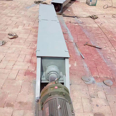 Konveyor Sekrup Tanpa Poros Tahan Suhu Tinggi Stainless Steel