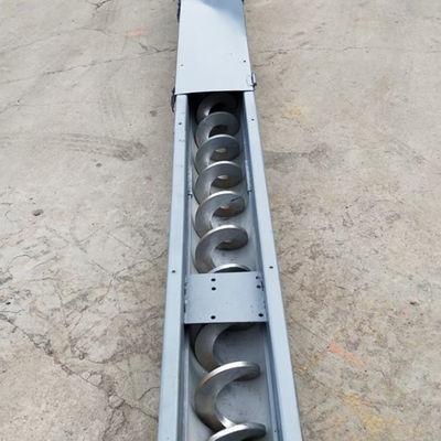 Stainless Steel Silo Cement Screw Conveyor Machine Spiral Untuk Serbuk