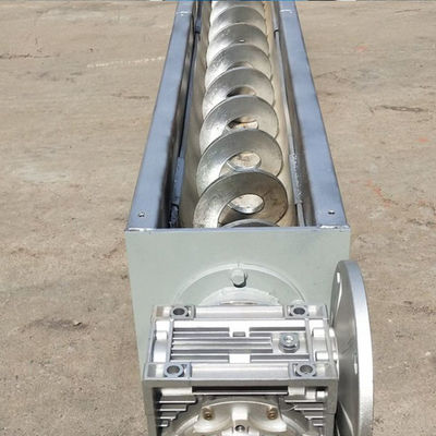 Stainless Steel Silo Cement Screw Conveyor Machine Spiral Untuk Serbuk