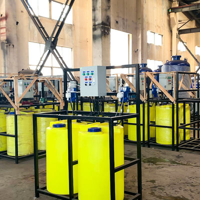 Sistem Dosis Kimia Otomatis PE Vertikal Terintegrasi 500L/H