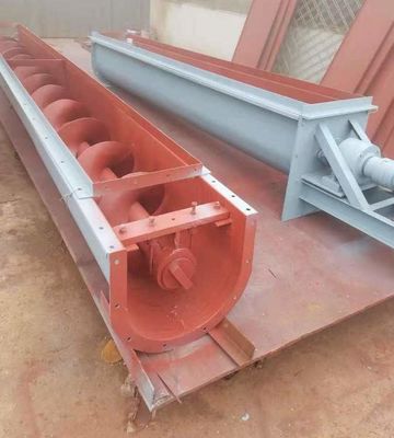 Stainless Steel Shaftless Pellet Screw Conveyor Semen Spiral Auger
