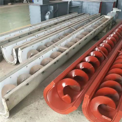 Stainless Steel Shaftless Pellet Screw Conveyor Semen Spiral Auger