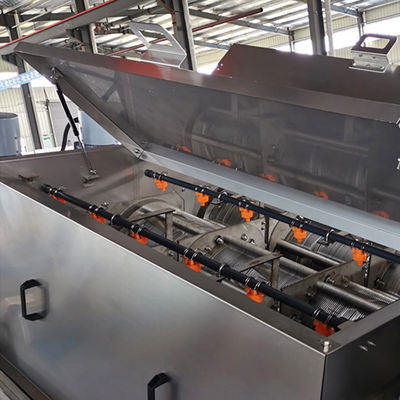 Screw Press Sludge Dewatering Equipment Mesin Dewatering Volute Otomatis