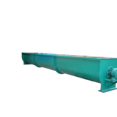 Shaftless U Type Lime Spiral Screw Conveyor Cenderung Industri Horisontal