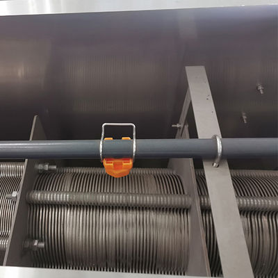 Mesin Dewatering Lumpur Spiral SS304 Otomatis Tingkat Dehidrasi Tinggi