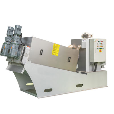 100m3 / H Spiral Sludge Dewatering Machine Peralatan Pengolahan Lumpur SUS316L