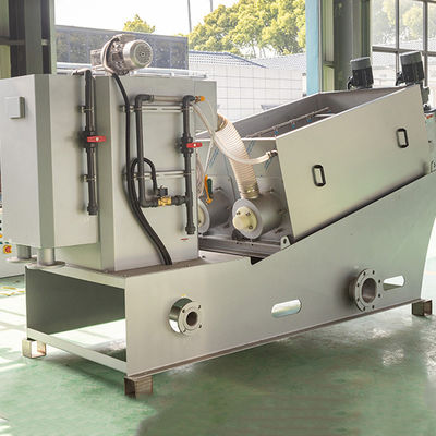 100m3 / H Spiral Sludge Dewatering Machine Peralatan Pengolahan Lumpur SUS316L