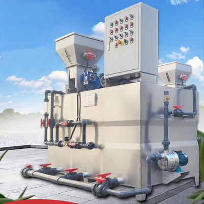 Sistem Dosis Otomatis PAM Mesin Dosis Bubuk Kering 3500L / H