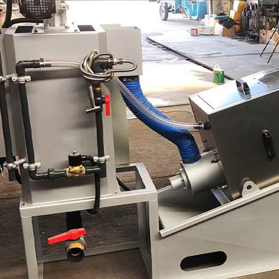 Sistem dehidrator lumpur Stainless Steel Spiral Otomatis Penuh 2.23kw 380Volt